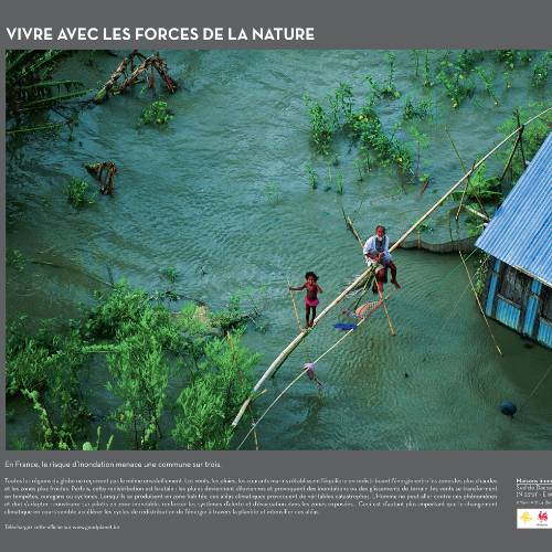 vue aérienne paysage